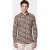 R2 Amsterdam Overhemd heren Rood Floral print on poplin 134.WSP.066/080