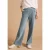 Broek met High Waist en Straight Leg pijpen in een Loose Fit pasvorm