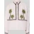 Jake*s Casual Regular fit overhemdblouse met florale stitching