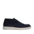 Manfield – Heren – Donkerblauwe suède boots –