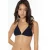 Protest voorgevormde triangel bikinitop MIXTIMARU met ribstructuur zwart