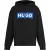 Boss Heren Box Hoodie met lange mouwen (Zwart)