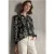 Street One Studio Dames Gedessineerde chiffontuniek in Groen