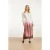 Smashed Lemon 25021 maxi jurk met vintage mauve ombre print |