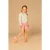 Stains&Stories sweatshort lila met textuur