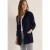 Cecil Dames Vest met capuchon in Blauw