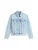 Tommy Jeans Tussenjas ‘Ryan’  lichtblauw / rood / wit