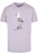 Mister Tee Shirt  lichtlila / zwart / wit