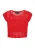 faina Gebreide top  rood