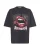 CULTURE Shirt ‘Rocky Alfie’  donkergrijs / bloedrood / wit