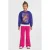 Orange Stars sportieve wide leg broek Celina roze
