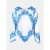 Mucho Gusto Blouse genua wit met paisley print