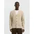 SELECTED HOMME vest met ingebreid patroon beige