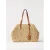 Ermanno Scervino Beige Leren Handtas