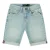 Cars regular waist short light blue denim