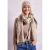 Jacquard-sjaal met luipaardpatroon