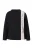 Ulla Popken Sweatshirt  zwart / zilver / wit
