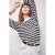 PINKO Calasparra Maglia Cotone Bicol Cream/blue