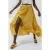 French Connection Anitta Cora Drap Ruf Hem Mi Sk Bright Gold