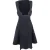 Comme Des Garçons overgooierjurk van marineblauw polyester