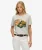Tokyo T-shirt met Vintage Logo en Relaxte Pasvorm Light Grey