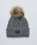 Superdry Vrouwen Luxe Kabelbeanie Lichtgrijs