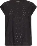 Freequent T-Shirt Blond Zwart dames