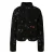 Dikke teddy jas met all-over print voor vrouwen QS
