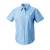 Russell Collection Dames/Dames Oxford Overhemd Met Korte Mouwen (Oxford Blauw)
