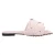 Bottega Veneta Lido Platte Sandalen roze