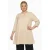 YOEK tuniek Plus Size – beige