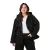 Zizzi parka zwart