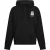 Hugo Hoodie met verlaagde schouders en trekkoord voor heren (Zwart)