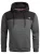 Alessandro Salvarini Sweatshirt ‘Duori’  donkergrijs / zwart / wit