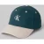 Calvin Klein Monogram Emb Colorblock Cap Atlantic Deep