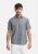INDICODE JEANS Overhemd ‘Trypper’  grijs gemêleerd / wit