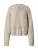 EDITED Gebreid vest ‘Rani’  taupe