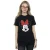Disney Dames/Dames Minnie Mouse Hoofd Katoenen Vriendje T-shirt (Zwart)