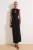 TRENDYOLMİLLA Dames Zwart Effen Maxi Mouwloos Stijlvol/Avond Recht Avond & Gala Jurk