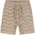 Malelions Junior Jacquard Wavy Towelling Shorts | Dark Taupe