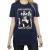 Disney Dames/Dames Elk Sprookje Heeft Een Schurk nodig Katoenen Vriendje T-shirt (Marineblauw)