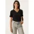 Garcia Ladies T-shirt Ss Black