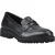 Hush Puppies Grazia Meisjes Zwarte Leren Mocassins