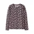 NAME IT KIDS gebloemde longsleeve zwart