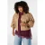 MS Mode katoenen jas Plus Size – zand