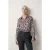 Leopard Print Lange Mouwen Knoopshirt