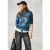 Cecil Dames Shirt met print in Blauw