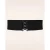 Lauren Vintage stretchriem in zwart
