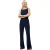 French Connection Meera-broek met wijde pijpen voor dames (Blauw)