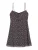 Bershka Jurk  grijs / lichtgroen / rood